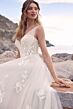 Sophia Tolli Y3193 Venice A-Line Sleeveless V-Neck Wedding Dress