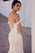 Sophia Tolli Y3194 Ebony Illusion Side Off The Shoulder Wedding Dress