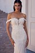 Sophia Tolli Y3194 Ebony Illusion Side Off The Shoulder Wedding Dress