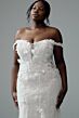 Sophia Tolli Y3194 Ebony Illusion Side Off The Shoulder Wedding Dress