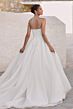 Sophia Tolli Y3195 Joy Draped Scoop Neck Wedding Dress