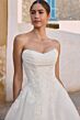 Sophia Tolli Y3195 Joy Draped Scoop Neck Wedding Dress