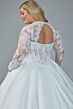 Sophia Tolli Y3221FI Bree Pleated Skirt Plus Size Wedding Dress