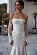 Sophia Tolli Y3226 Selene Gauntlet Sleeve Strapless Wedding Gown