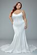 Sophia Tolli Y3232 Athena Scoop Neck Chapel Train Bridal Gown