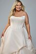 Sophia Tolli Y3233 Tejhaan Sheer Side Pick-Up Skirt Bridal Dress