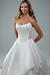 Sophia Tolli Y3233 Tejhaan Sheer Side Pick-Up Skirt Bridal Dress