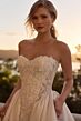 Sophia Tolli Y3235 Tiffany Sweetheart Neck Pearl Button Bridal Gown