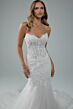 Sophia Tolli Y3236 Tessa Illusion Back Strapless Mermaid Bridal Gown