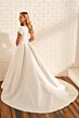 Modest Bridal by Mon Cheri MOD1807 Button Back Pleated Bridal Dress