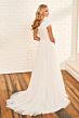 Modest Bridal by Mon Cheri MOD1816 Cap Sleeve A-Line Wedding Dress