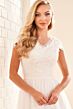 Modest Bridal by Mon Cheri MOD1816 Cap Sleeve A-Line Wedding Dress
