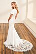 Modest Bridal by Mon Cheri MOD1820 Cutaway Lace Train Bridal Gown