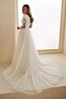 Modest by Mon Cheri MOD302 A-Line Tulle Sheer Sleeve Bridal Gown