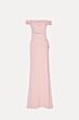 Tarik Ediz 51155 Rolande Ruched Bodice Off The Shoulder Dress