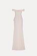Tarik Ediz 51155 Rolande Ruched Bodice Off The Shoulder Dress