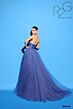 Tarik Ediz 53044 Beaded Halter Neck Dress