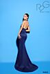Tarik Ediz 53223 Triple Cutout Halter Neck Dress