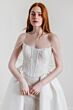Willowby 55403 Goldie with Overkisrt Wedding Dress