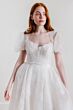 Willowby 55730 Palmer with Topper Wedding Dress