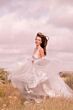 Willowby 50704 Galatea Plunging Neckline Wedding Dress