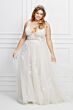 Willowby 52609L Lainie V-Back Surplice Bodice Bridal Gown