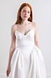Willowby 54319 Cassia Sweetheart Neck Satin Drop Waist Bridal Gown