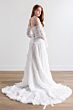 Willowby 54403 Daphne Removable Sleeve Smocked A-Line Bridal Gown