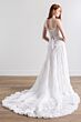 Willowby 54403 Daphne Removable Sleeve Smocked A-Line Bridal Gown