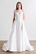 Willowby 54404 Dawn Lace Bodice Pleated Taffeta Skirt Bridal Gown
