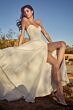Willowby 54404 Dawn Lace Bodice Pleated Taffeta Skirt Bridal Gown