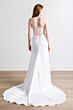 Willowby 54406 Rowan Illusion Lace Bodice Cowl Neck Wedding Dress