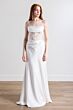 Willowby 54406 Rowan Illusion Lace Bodice Cowl Neck Wedding Dress
