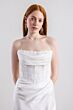 Willowby 54406M Rowan Lined Cowl Neck Ruched Derriere Wedding Dress