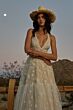 Willowby 54610 Lenny Halter Neck Stellar A-Line Wedding Dress