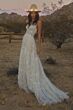 Willowby 54610 Lenny Halter Neck Stellar A-Line Wedding Dress