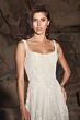 Willowby 54613 Ruqa Scoop Neck Beaded A-Line Wedding Dress