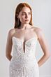 Willowby 54614 Petra Strapless Sweetheart Neck Beaded Wedding Dress