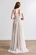 Willowby 54615M Aries Lined Beaded V-Neck Flare Sleeve Wedding Gown