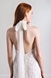 Willowby 54725 Zoe Tie Halter Neck Lace Wedding Gown