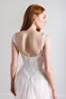 Willowby 54728 Tatum A-Line Basque Waist Scoop Neck Wedding Gown