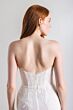 Willowby 54729 Zinnia Flounce Sleeve Plunging Neck Lace Wedding Gown
