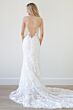 Locket 11121 Dream Sheer Back Floral Wedding Dress