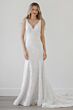 Locket 11130 Artis Open Back Floral Glitter Wedding Dress