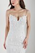 Locket 13139 Ilsa Sheer Back Notched Neck Wedding Dress