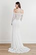 Locket 13142 Resa Illusion Sleeve Fit-And-Flare Lace Wedding Dress