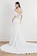 Locket 13212 Amita Off-The-Shoulder Sheer Back Wedding Gown