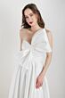 Locket 13214 Nanette Bow Neck A-Line Wedding Gown