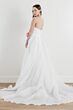 Locket 13218 Diantus Peek-A-Boo Neck Removable Strap Bridal Dress