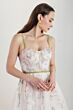 Locket 13621 Lavinia A-Line Removable Strap Bridal Dress